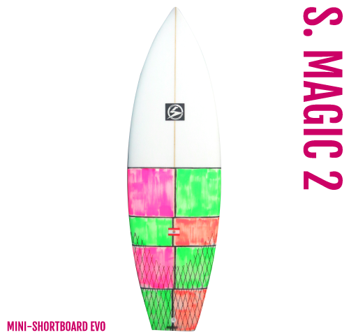 Mini Shortboard Evo S. MAGIC 2, Somo Surfboards, Surf, Tahiti