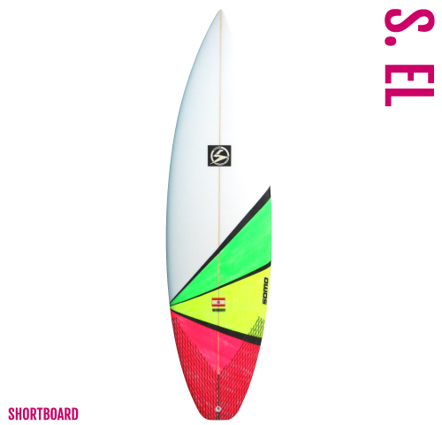 Shortboard S.EL, Somo Surfboards, Surf, Tahiti